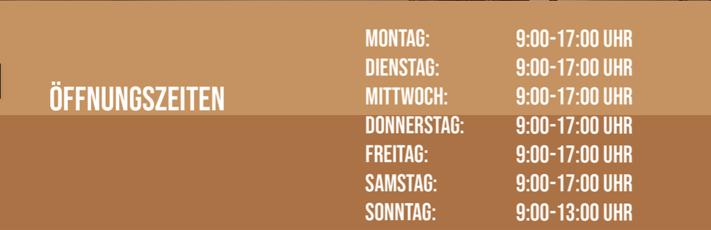 Öffnungszeiten Vespa Cristian 46